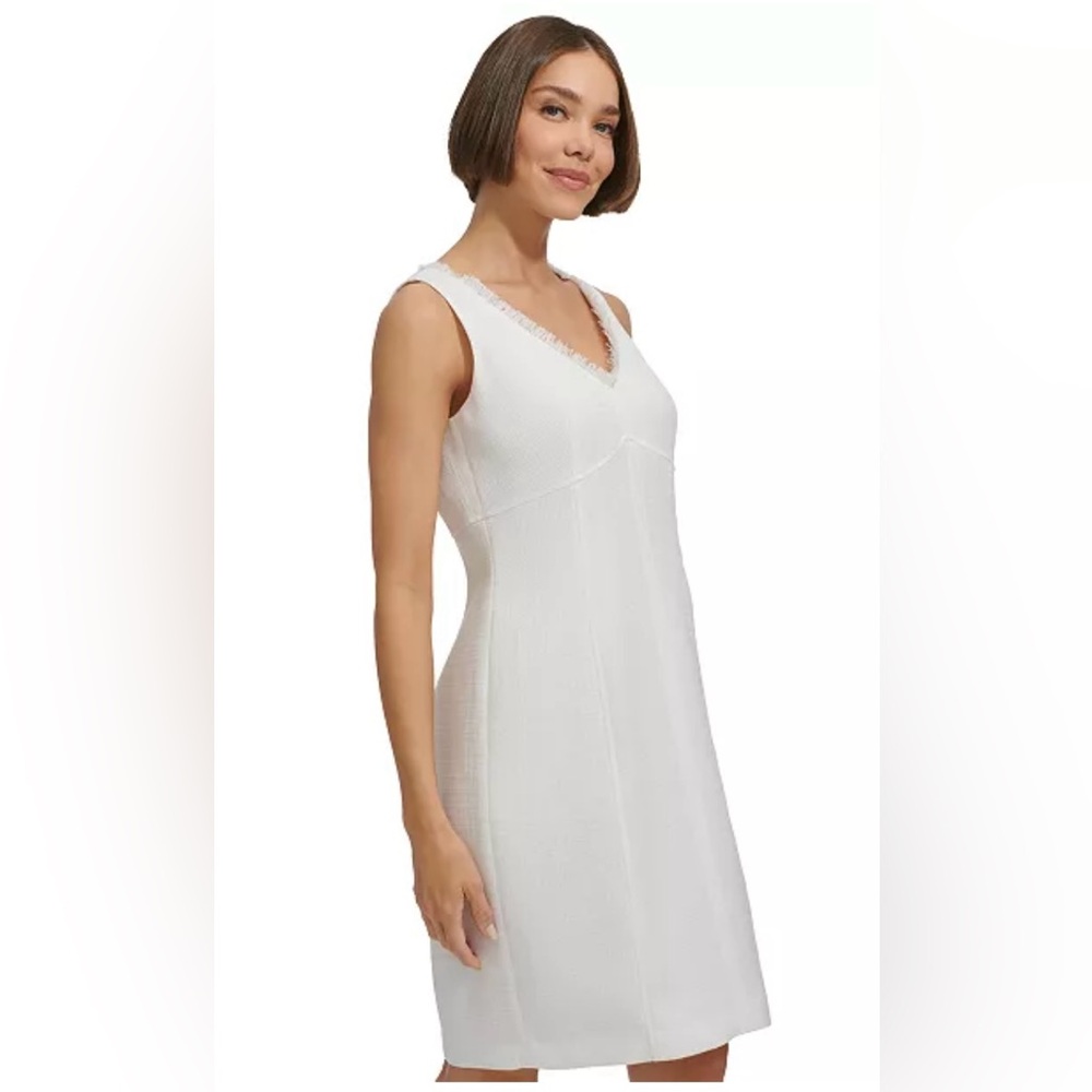 TOMMY HILFIGER
Women's Fringe-Trim Sheath Dress 4